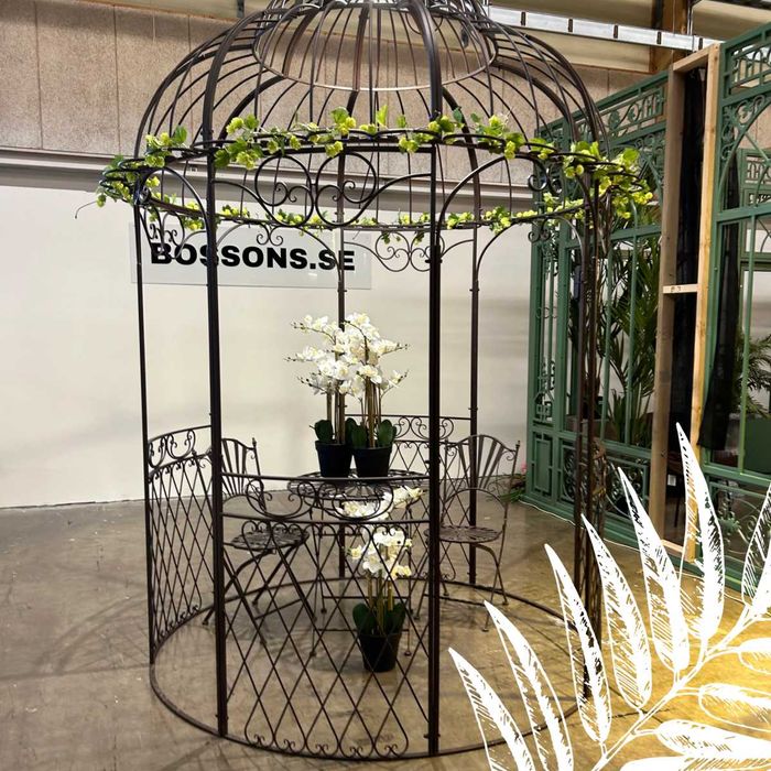 метална градинска люлка ковано желязо