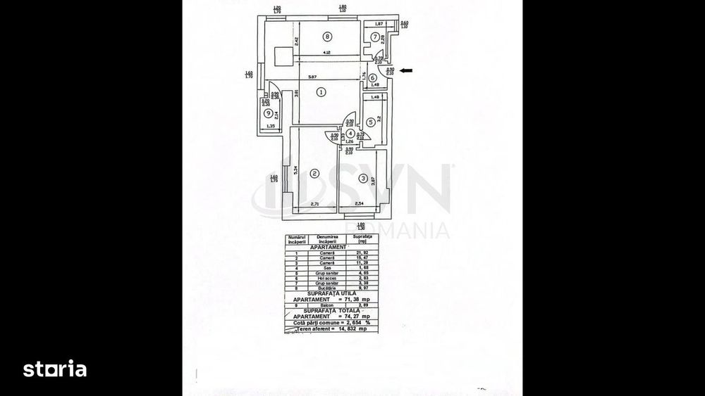Apartament l 3 Camere l Piata Victoriei
