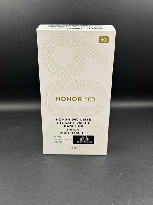 Hope Amanet P5- Honor 600 Lite//Sigilat