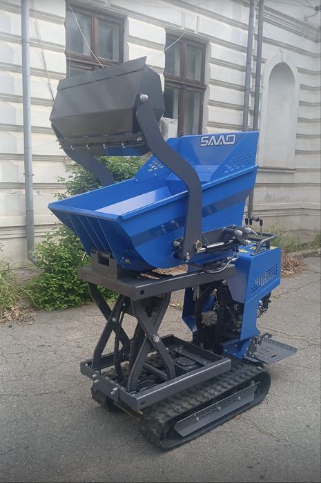 Detectie Romania. Defrisare teren  mini buldo dumper