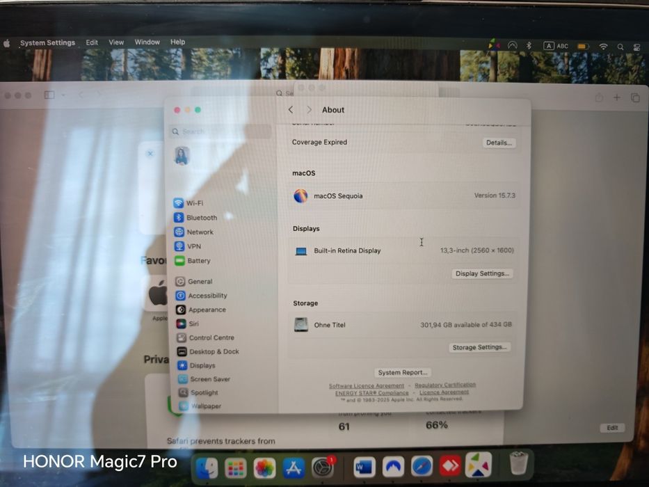 MacBook pro 13", 2018, touchbar