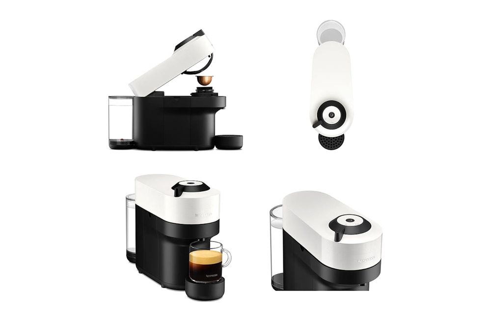 Капсульная кофемашина Nespresso Vertuo Pop Coconut White