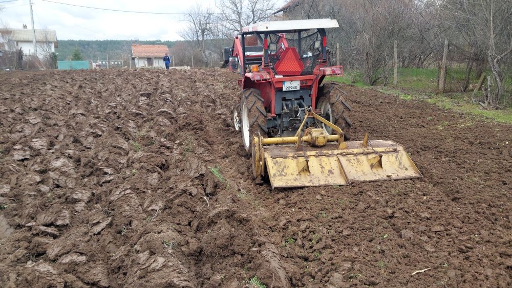 Оран, фрезоване, косене с малък трактор