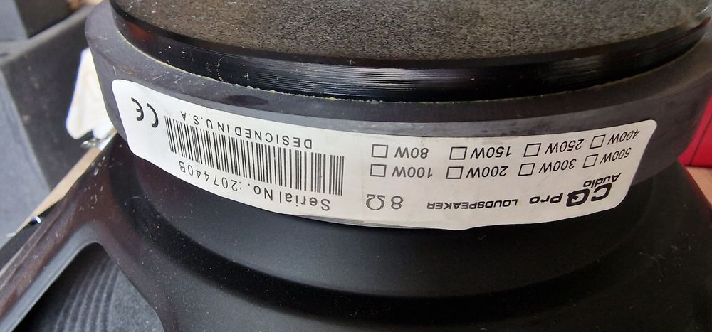 Динамики 15 дюймов