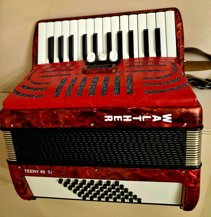 Acordeon Walter pentru copii, cu 40 de  basi