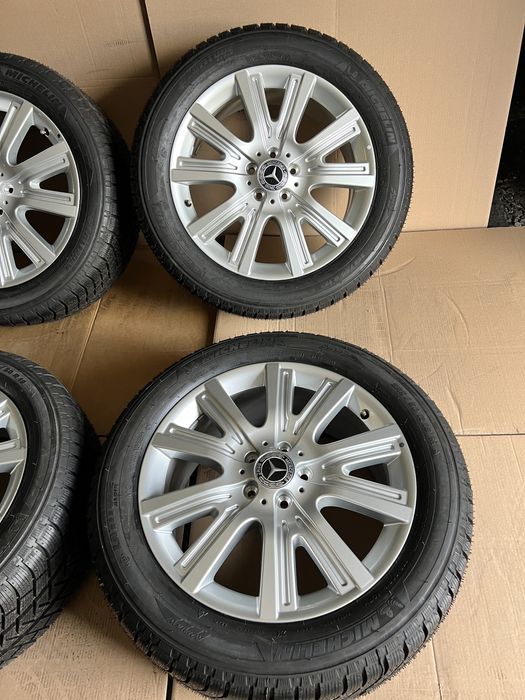 Jante NOI originale Mercedes GLE , GLS , ML , 19 inch’+ anvelope 255/50/19 , Michelin NOI