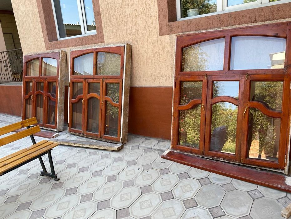 Деревянные окна 3шт