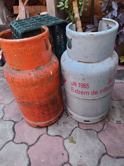 Butelii de aragaz cu guler