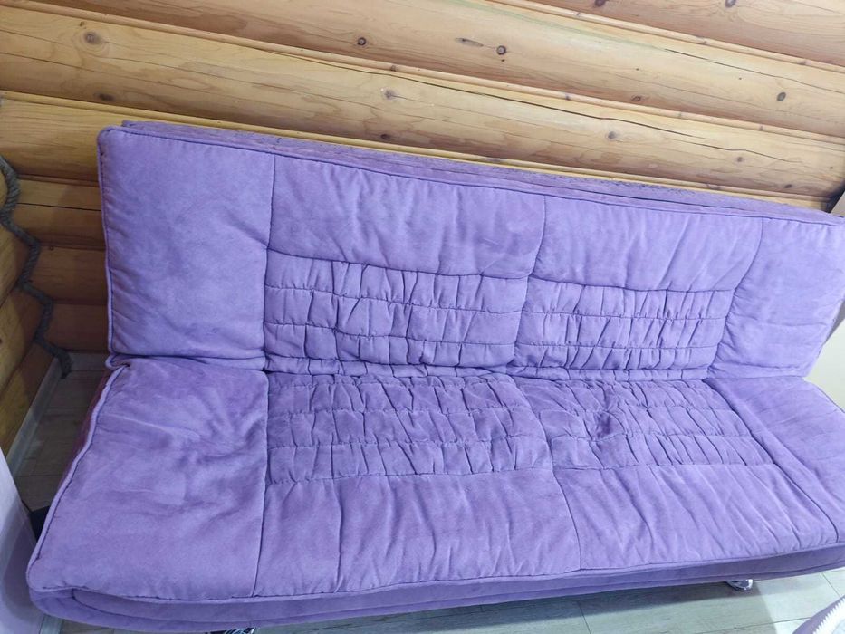 Круглая кровать + диван