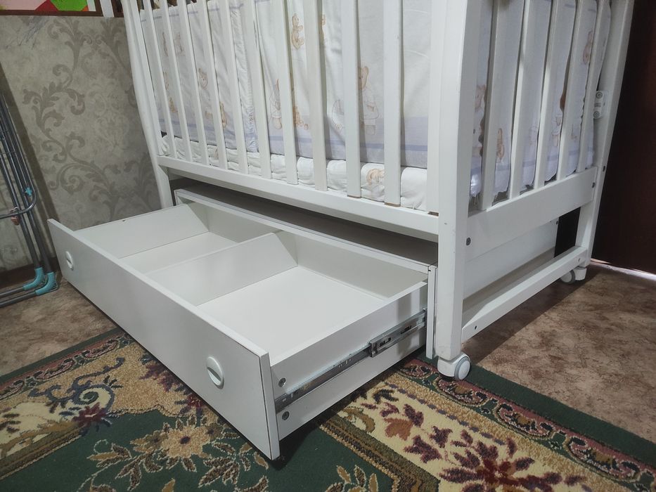 Срочно продам кроватку-манеж! + Подарок!!!