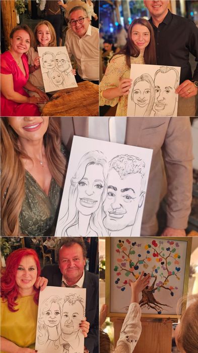 Caricaturist de Top la Nunta, Botez sau Evenimentul Tău! Team-Building