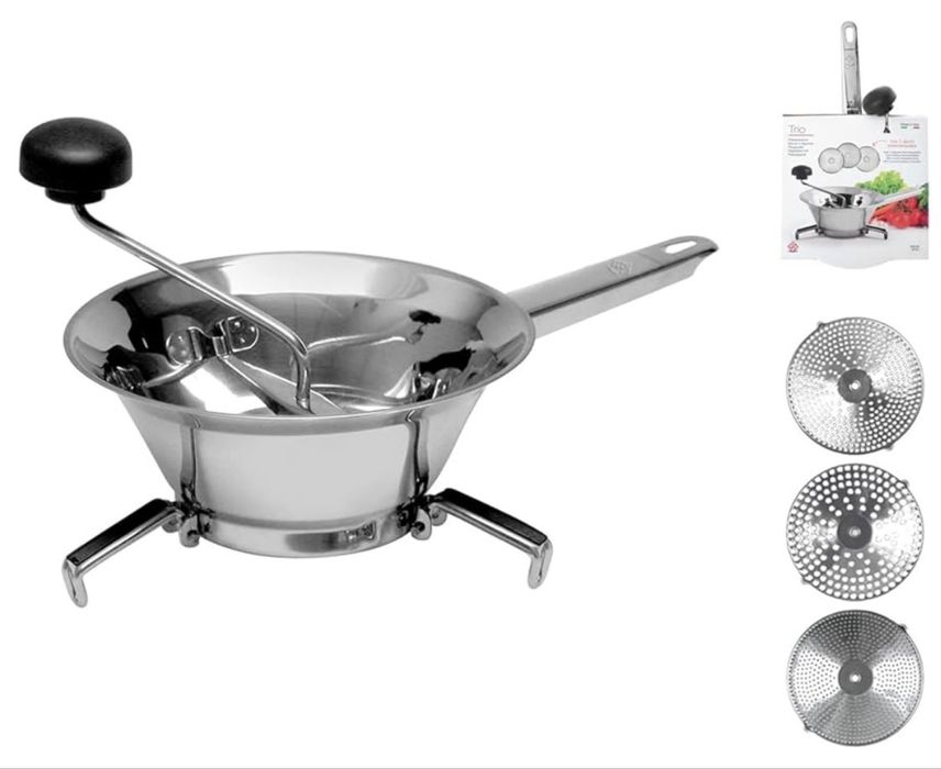 Strecurătoare pentru alimente Home Trio cu 3 felii