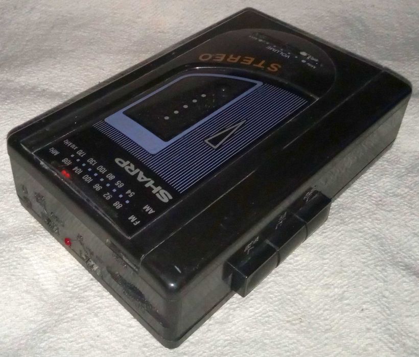 Касетофон вокман Sharp