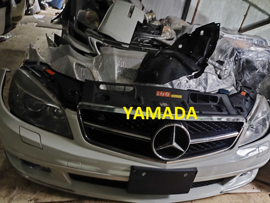 w204 C class ноускат морда в сборе бампер в сборе