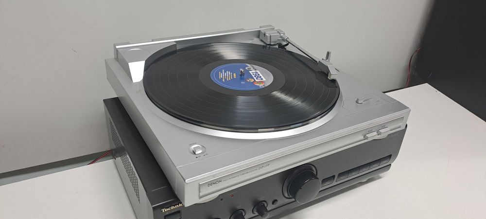 Denon pick-up DP 29F fully automatic turntable sistem platan vinil