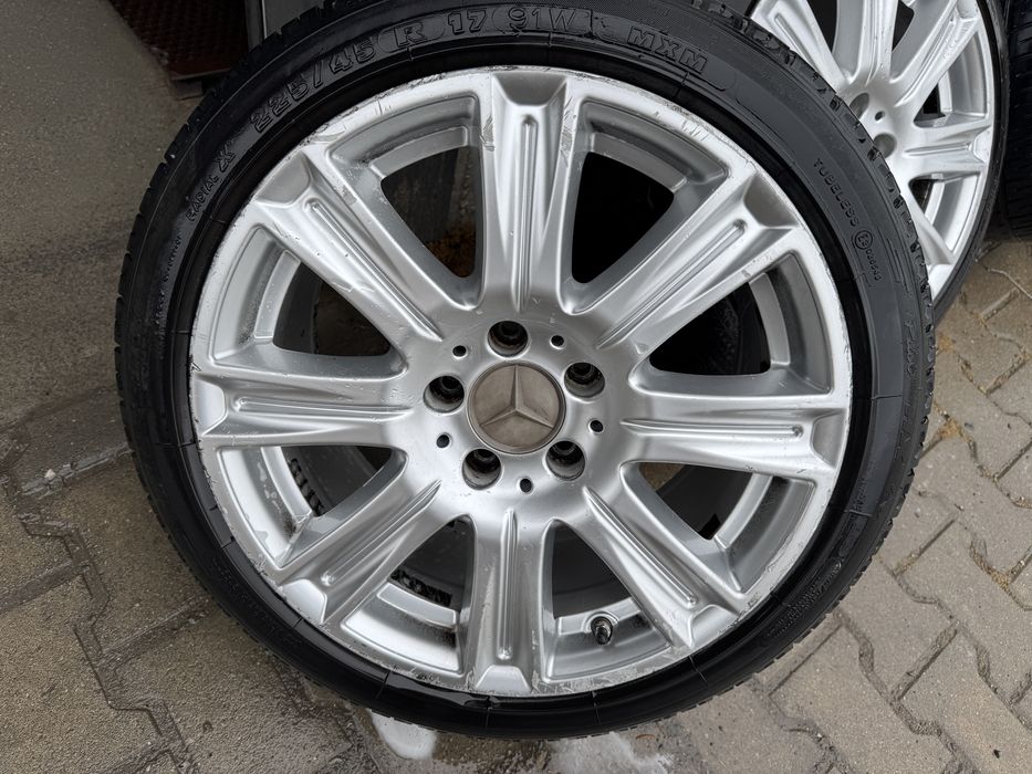 Set jante originale mercedes 17 plus rezerva cadou