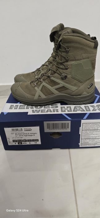 Кубинки Black Eagle Haix Athletic 2.1 GTX high