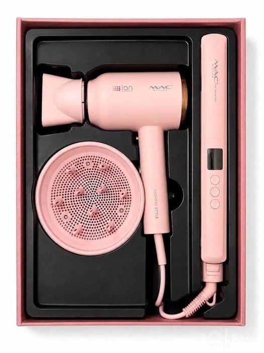 MAC styler fen 2 tasi 1 da soch quritish fen va soch uchun dazmol