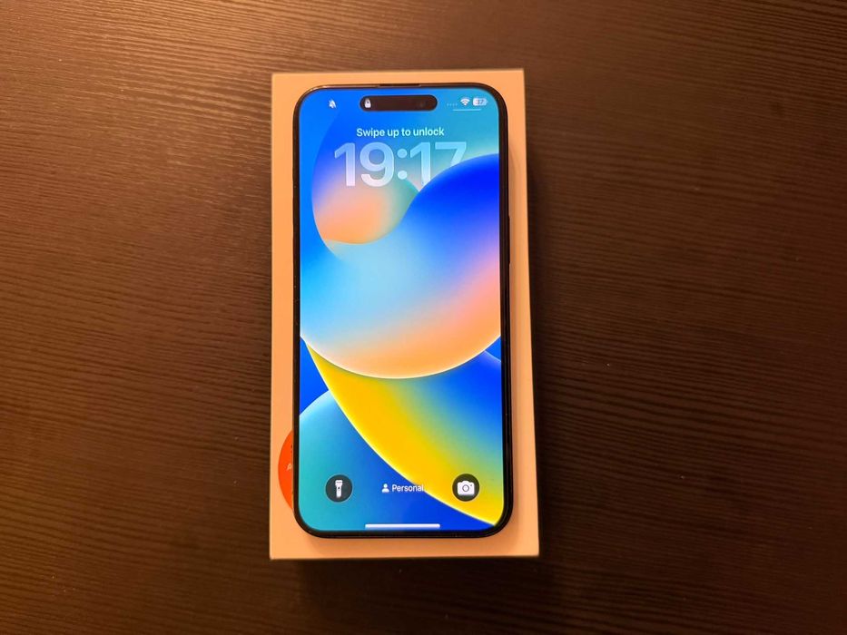 iPhone 15 Pro Max Black Titanium 5G, 256GB CA NOU HUSE FULL BOX