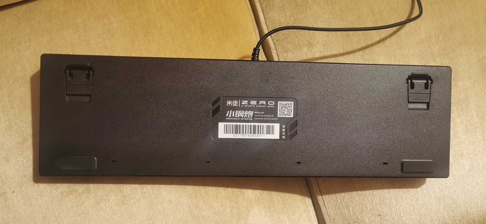 Tastatura mecanica zero e-sport gaming gear x08