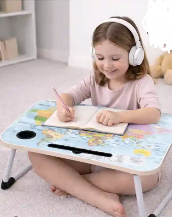 Складной мини-столик с ярким детским дизайном