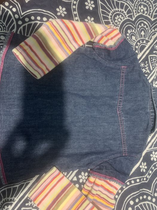 Дънкова риза за момиче