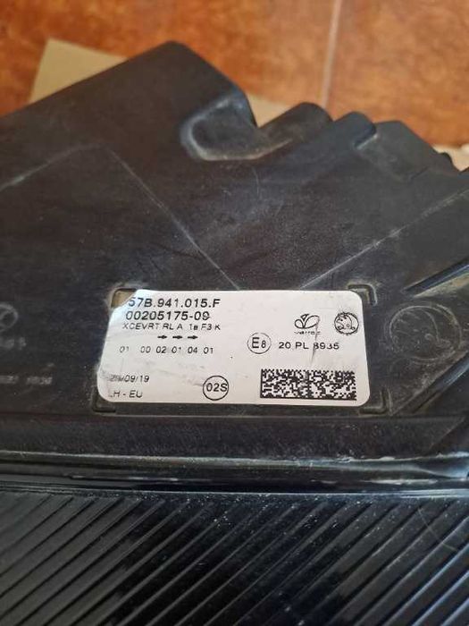 Far stanga Skoda Karoq full led original Europa cod 57B941015F