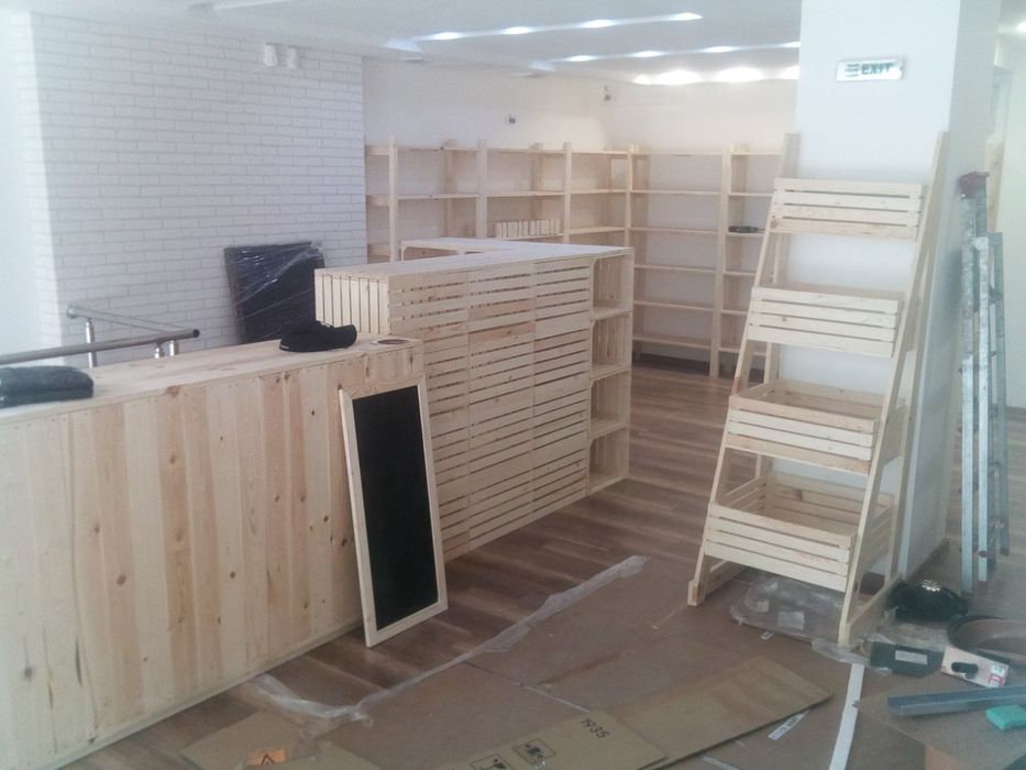 Обзавеждане за биомагазин