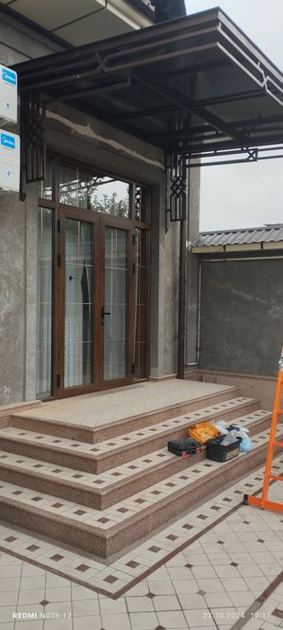 Навес, перилла, решетки  и казырьки. Сварка