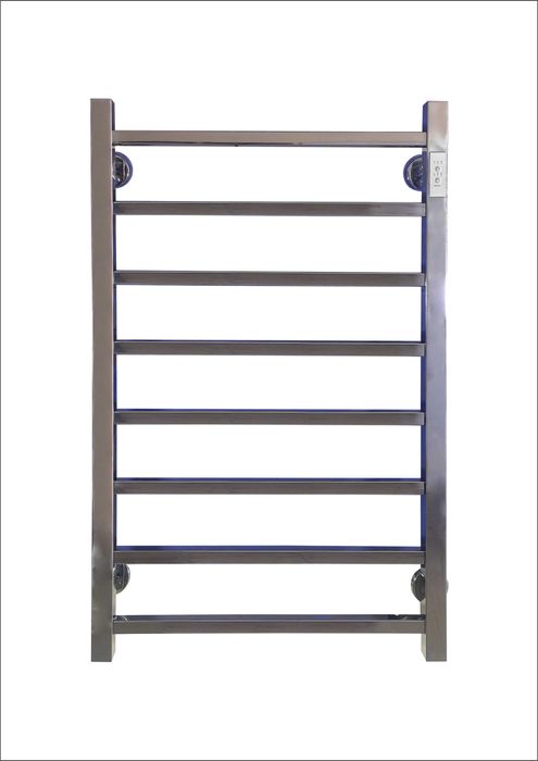 Квалратный полотенцесушитель из нержавейки от производителя.