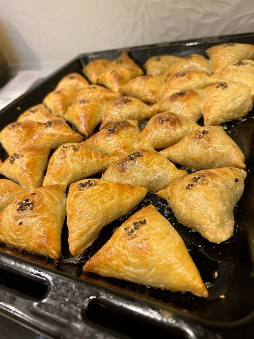 Домашняя самса  очень вкусный