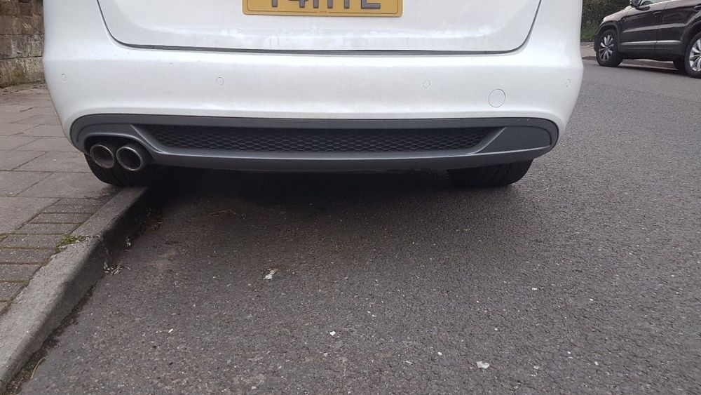 Difuzor / Prelungire Bara Spate Audi A4 B8 S-Line / S4 / RS4 2008-2012