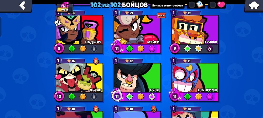 Аккаунт в Brawl Stars