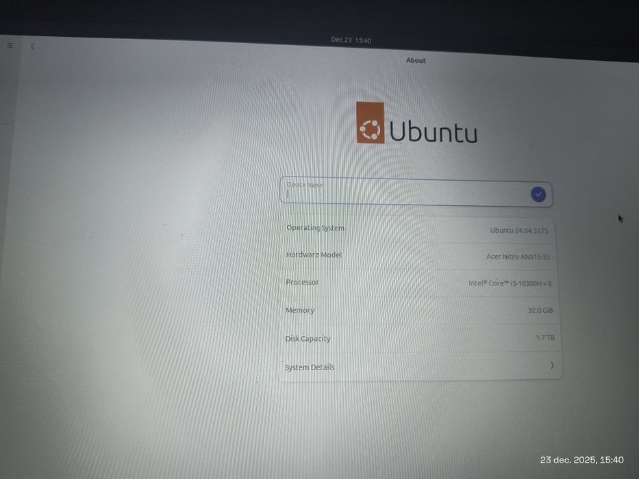 Laptop Gaming Acer Nitro 5