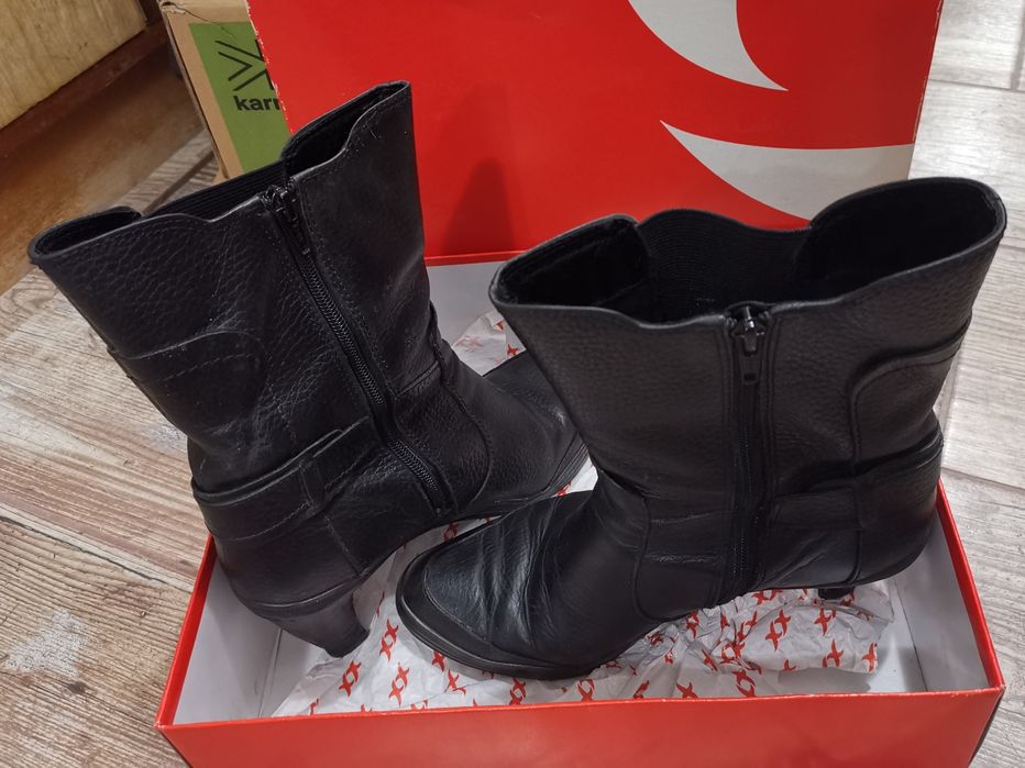 ХХ by Mexx кожени боти, Tamaris зимни боти