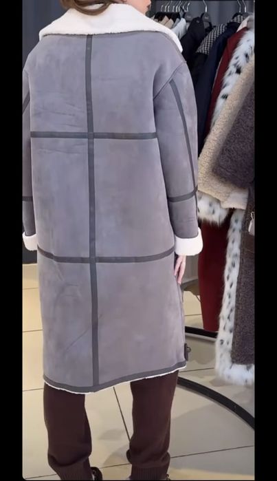 Дубленка,размер 42-46р