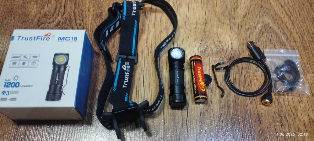 Фенер челник TrustFure MC18