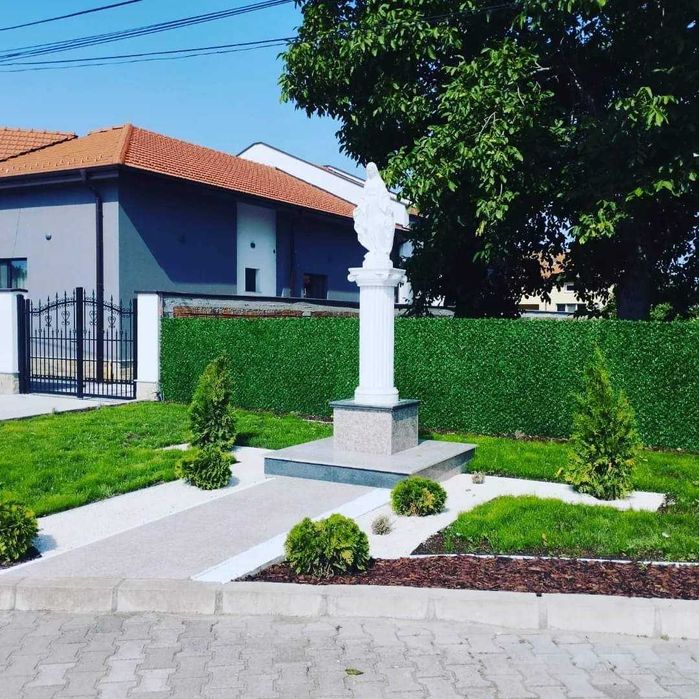 Мрежа с декорация. Метални оградни пана и колове. Ограда. ТОП оферти!