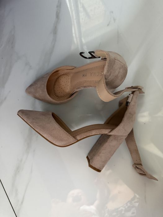 Туфли замша мал размер