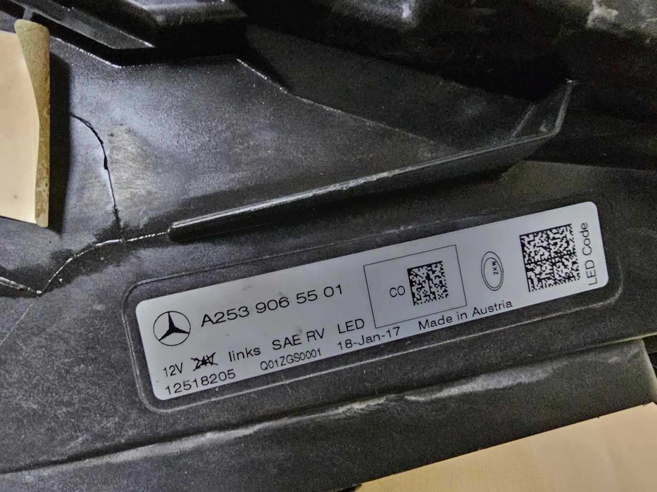 Ляв фар Mercedes GLC W253 USA lqv far мерцедес глц 253