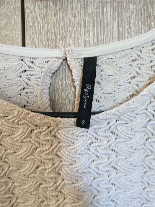 Дамска блуза Pepe jeans екрю