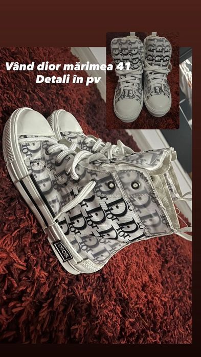 vand adidasi dior
