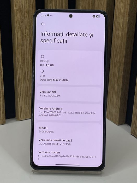 Redmi Note 14 Pro 256Gb 8Gb ram Garantie / Factura #58766