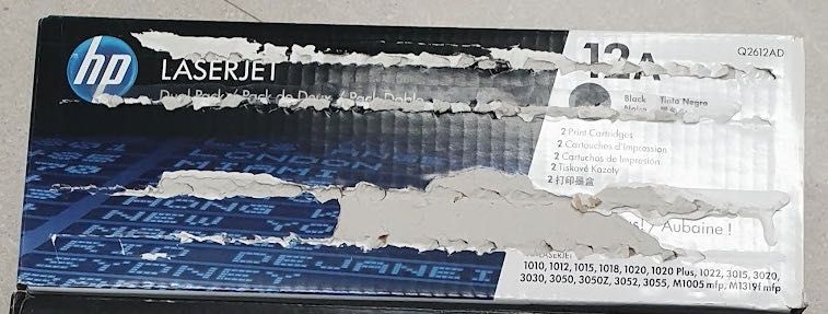 Cartus Toner negru HP 12A Q2612 Sigilat
