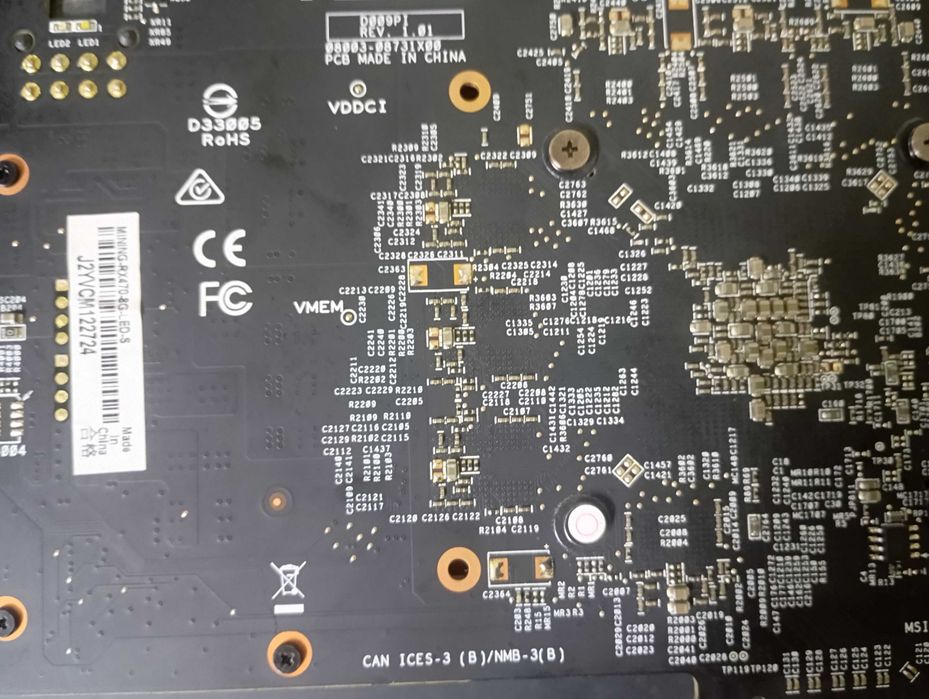 Видеокарта Asus rx 470 mining 8gb