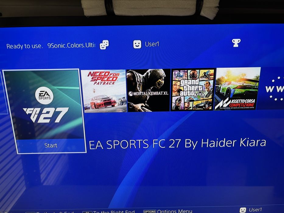 9.00-13.52. Playstation 4 500gb с много игри Fifa27 и гаранция!