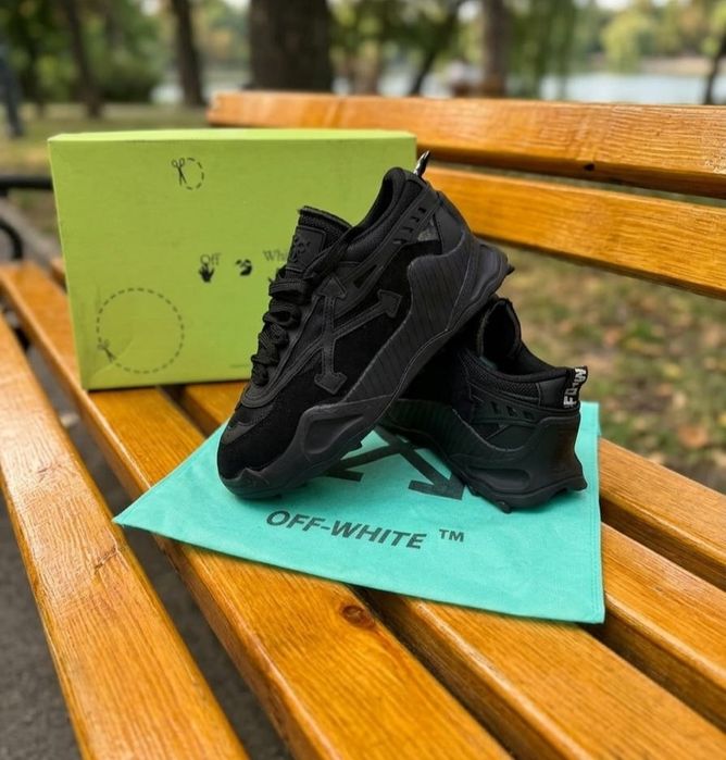 Adidasi OFF White Odsy Negru - Full Box