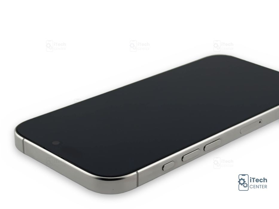 iPhone 16 Pro, 128GB, White, 100% батерия, КАТО НОВ, 1г. ГАРАНЦИЯ!