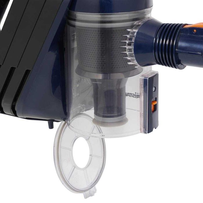 Aspirator cu baton Tristar cu fir, functie 2 in 1, principiu multiciclon, tija telescopica, atasament perie, fara sac, SZ-2318
