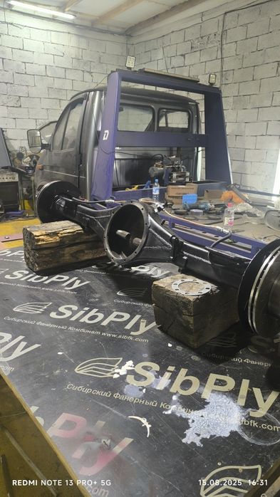 мост на Газель с тормозными дисками